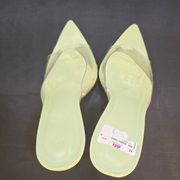 BRAND NEW YVO PEOPLE POINTED TOE SLIP-ON WOMEN"S HIGH HEEL SANDAL - Picture 3 of 15